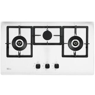 德国米芙MIFU家用不锈钢三眼燃气灶台式天燃气炉嵌入式液化三头灶