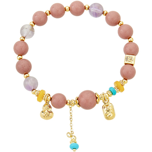 兰诺中药合香珠水晶手串女2026新款轻奢小众精致闺蜜手链生日礼物