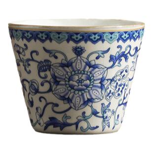 韩恬繁 汝窑直言茶杯主人杯陶瓷品茗杯轻奢高档喝茶单杯茶盏家用