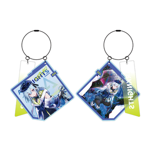 艾漫正版明日方舟周边双面钥匙扣挂件水月龙舌兰异客茶会之约官谷