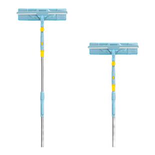 多功能家用擦玻璃刮水器高层窗外专用新款加长伸缩杆搽刷窗户拖把