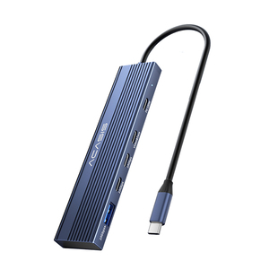 阿卡西斯Typec扩展坞多功能C口视频接口PD充电拓展适用Switch掌机便携屏高清投屏AR眼镜MacBook笔记本电脑