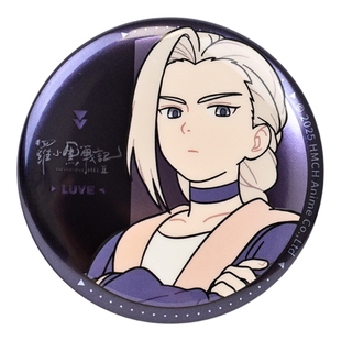 【正版现货】罗小黑战记2大电影人物徽章鹿野池年甲吧唧动漫周边