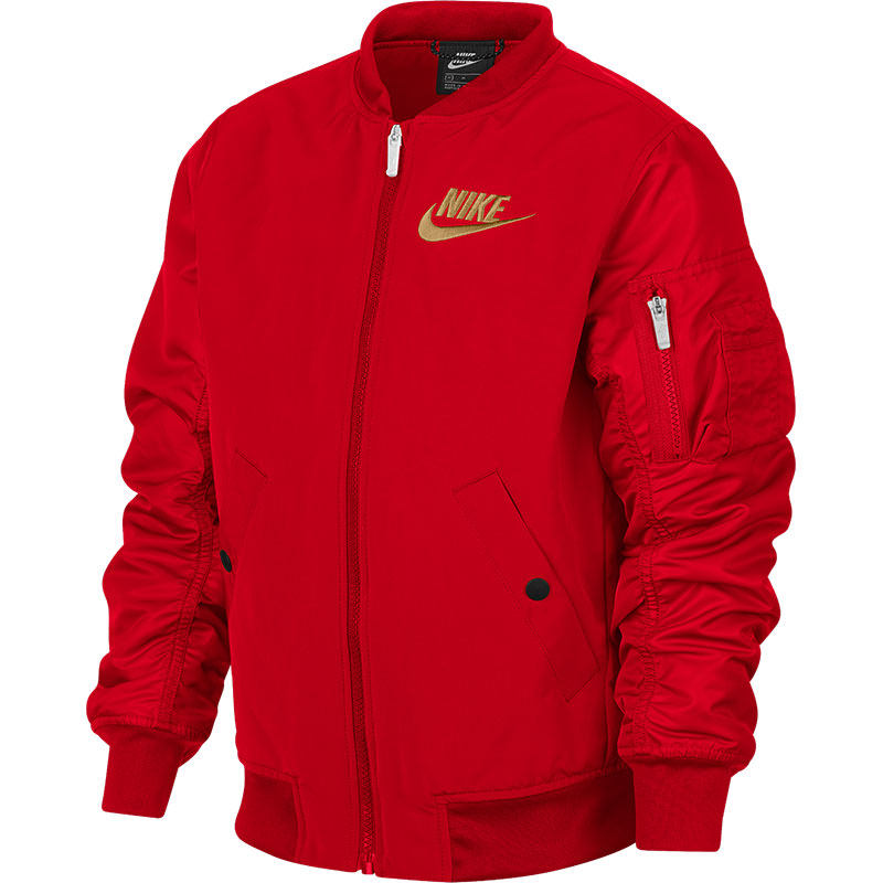 Nike/耐克正品休闲大童男女时尚运动防风棒球服外套 939622-657