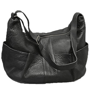 大容量托特包宽带软皮包四季百搭斜挎包ins羊皮包时尚单肩真皮女