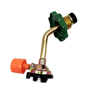 户外卡式炉长气罐充气阀充家用煤气液化气体转换器转接头瓦斯连接