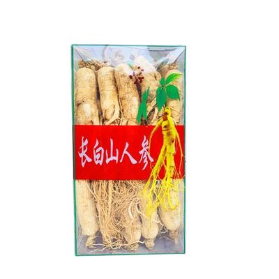 长白山野山参白参人参6年生晒参500g东北人叁煮水煲汤泡酒中药材