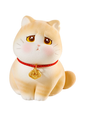 故宫淘宝宫猫绒绒摆件