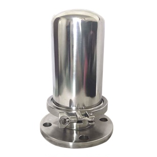 卫生呼吸器304法兰灌顶呼吸阀国标带孔法兰连接不锈钢空气呼吸器