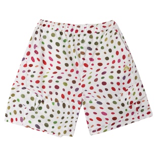 Mitti2025夏新款女童短裤波点印花松紧腰宽松休闲儿童裤子中大童