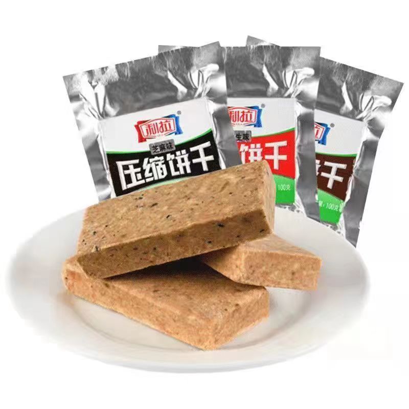 上海利拉压缩饼干芝麻花生肉蓉味
