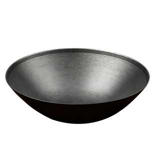 无边锅丈子锅柴火大铁锅传统老式生铁锅家用灶台柴火土灶大锅炒锅