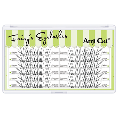 anjicat小鹿睫毛清冷淡颜假睫毛