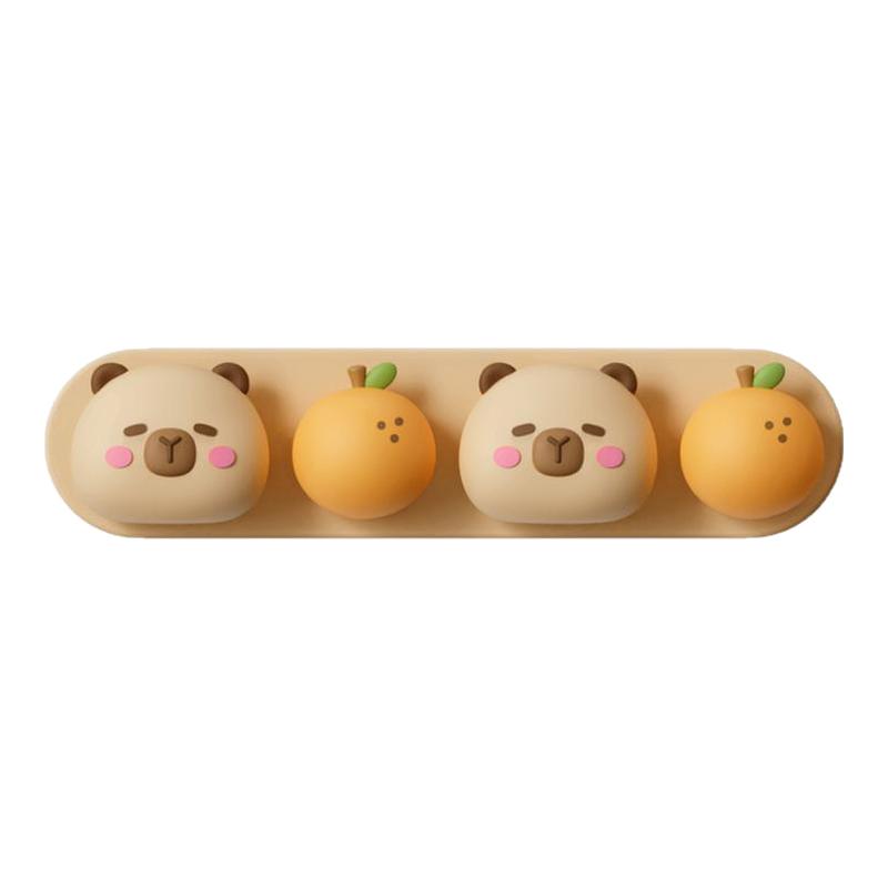 卡皮巴拉固线器弹性粘力强防滑