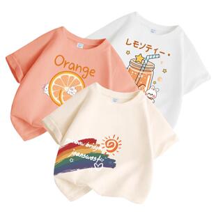 真维斯童装女童短袖t恤2026新款夏季女大童纯棉半袖洋气儿童夏装