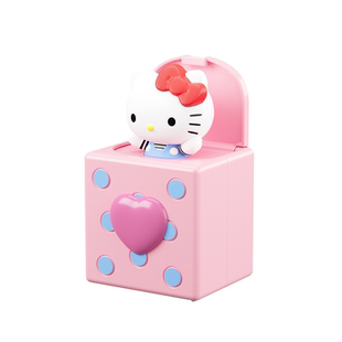 HelloKitty盲盒萌动信号凯蒂猫发条可动手办周边潮流玩具摆件礼物