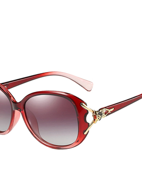 新款女夜视变色偏光潮女士墨镜