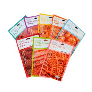 拾光悠味网红辣条九千丝仙人片辣块小爆蛋蒜薄块辣棒小双胞财迷片