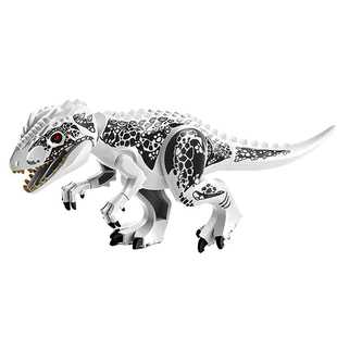 仿真侏罗纪恐龙儿童益智拼装变形积木玩具霸王龙翼龙暴龙套装礼物