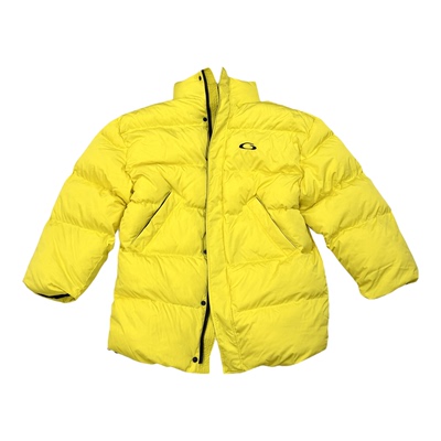 25秋冬立领中长款系列宽松加厚保暖黄色棉服棉衣男女同款