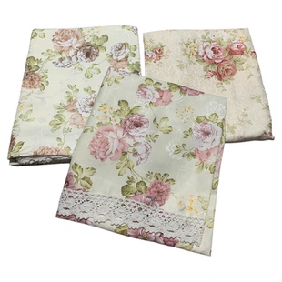 清仓处理 布艺防尘盖布遮盖布盖巾被子盖巾冰箱洗衣机盖布餐桌布