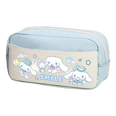 可爱卡通大容量中小学生笔袋多层