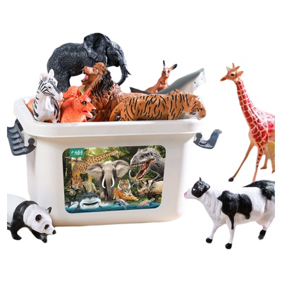 仿真动物模型大号套装宝宝早教