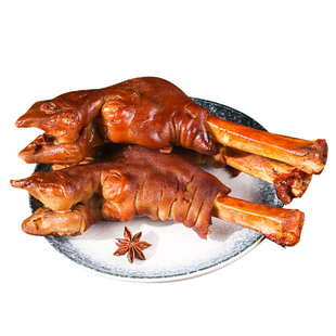 佬田台清真羊蹄熟食即食真空400g回族特产小吃羊肉熏烤卤羊蹄子