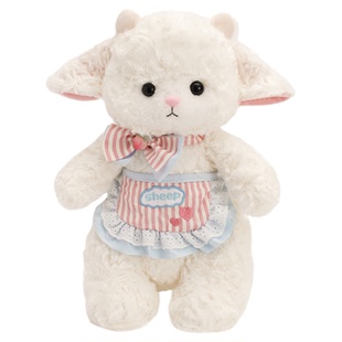 英国HERBERRY小羊玩偶卡通毛绒玩具羊咩咩公仔女生儿童礼物娃娃