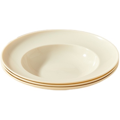 草帽盘高级感ins沙拉盘西餐意面