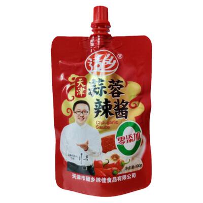 适乡蒜蓉辣酱100g天津随乡烤冷面