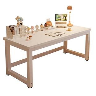 桌子卧室女生简易长方形工作台出租屋电脑桌小型家用办公桌学习桌