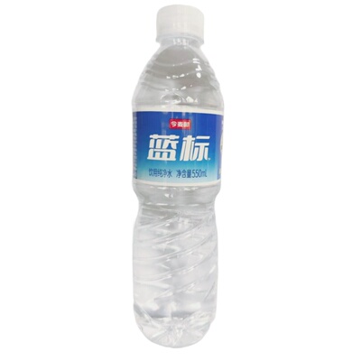 大瓶今麦郎蓝标纯净饮用水550ml