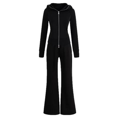 怪力酱加绒连帽卫衣卫裤两件套