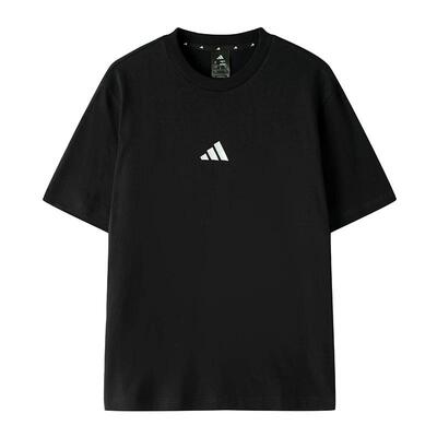 Adidas阿迪达斯男装2026夏季新款 M SL SJ T 纯棉短袖T恤JE9024
