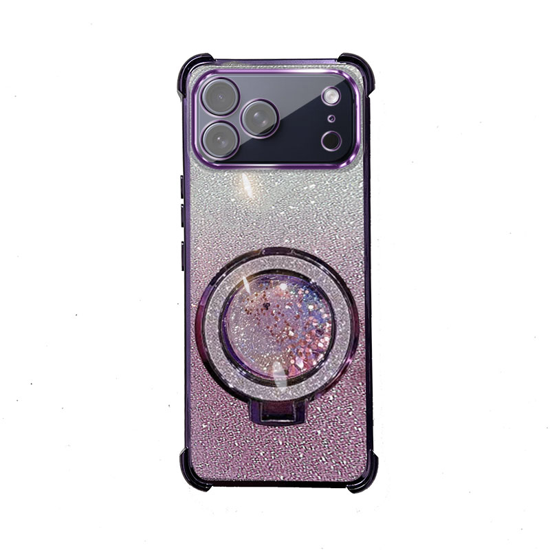 苹果18pro手机壳流沙支架