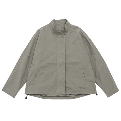 工装风宽松薄款风衣外套