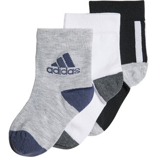 Adidas/阿迪达斯正品KIDS SOCKS 3PP新款儿童运动袜三双装 H44318