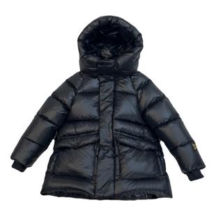 2025冬季新款童装儿童中长款羽绒服女童加厚90白鸭绒男童轻柔外套