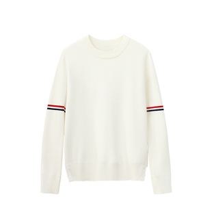 POET WONG【偏爱松弛感】自留重工Tb针织衫 高密高织进口机织毛衣