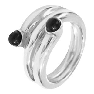 Dare买手店 grey matter 正品 涡形绕环嵌珠戒指小众原创设计饰品