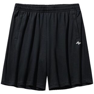 安踏篮球训练运动短裤男士夏季可外穿直筒休闲五分裤子152531340