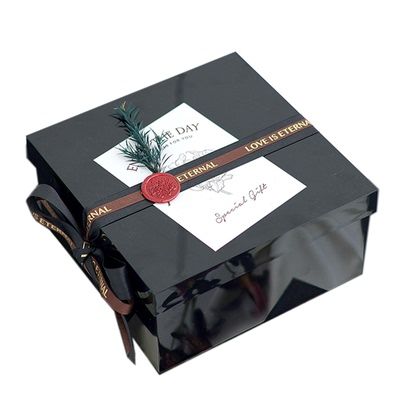 伴郎伴手礼男士实用高端伴手礼结婚送兄弟团高级感亚克力商务礼盒