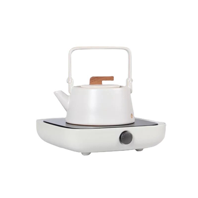 日式简约陶瓷烧水壶家用泡茶壶功夫茶具煮茶壶养生壶茶道提梁壶