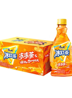 康师傅冰红茶冻冻茶整箱456g*12