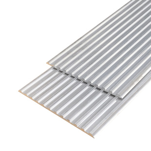 加宽铝合金楼梯踏步防滑条大理石台阶收边平板压条地板止滑条一字