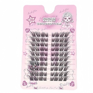 兜兜甜厌世感狐系斜飞假睫毛清冷自然仿真新中式自然浓密上镜新款