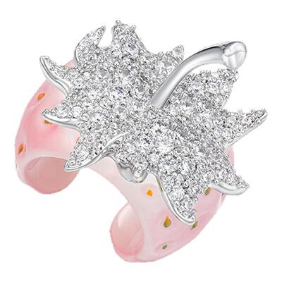 YVMIN尤目草莓戒指春夏新品