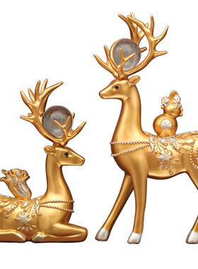 柿柿如意葫芦摆件客厅高级感装饰