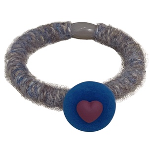 气质撞色圆珠发圈女扎头发皮筋耐用2025新款弹力大发绳百搭头绳